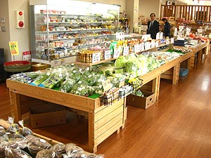 旬の野菜コーナー